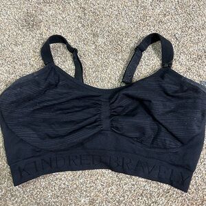 Kindred Bravely Black Seamless Bra Intimates